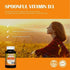Spoonful Vitamin D3, 5000 IU/125mcg, 365 Softgel Capsules for Bone Health and Immune System Support, Made in USA