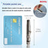ROYAL Premium Nose Hair Trimmer for Men - Silver Bullet, Manual, Battery-Free, Stainless, Waterproof, Painless ET-3
