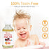 Natural Baby Kids Hair Growth Serum Oil, Extra Strength Nourishing Black Seed Oil for Thick and Full Children Hair