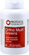 Protocol Ortho Multi Greens Multivitamin with Green Superfoods, 180 Veg Caps, with Vitamins C, B6, B12 & More