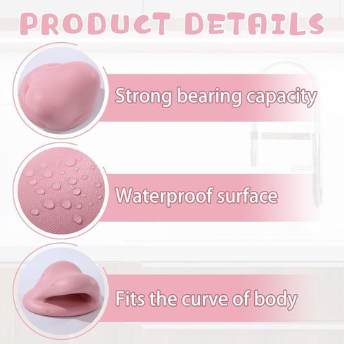 KOMBABE Kids Hair Washing Station for Sink - Portable Ergonomic Hair Wash Basin with Neck Support, Shampoo Buddy