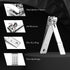 Manicure Set, 8 In 1 Stainless Steel Nail Clipper Kit, Portable Travel Grooming Kit, Christmas Gifts for Men