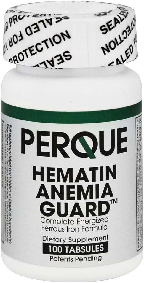Perque Hematin Anemia Guard - 100 Count