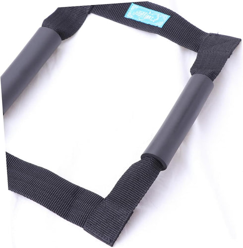 Ipetboom Bed Support Sit Up Assist Device Pull Up Strap with Comfortable Grips for Elderly Seniors Injury and Pregnant