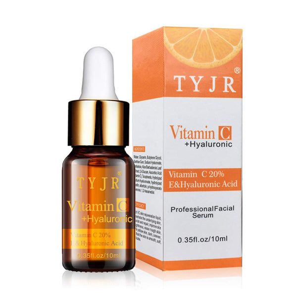 Vitamin C Serum for Face 20% - Anti Aging Face Serum with Vitamin E, Hyaluronic Acid, Aloe Vera