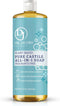 Dr. Jacobs Naturals Fragrance Free Castile Cleaner: All-In-One Soap, Effective Plant-Based Formula for House Cleaning