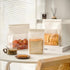 Roppolo 100 Packing 3.9 Inch Pcs Bread Bags with Tin Tie, Loaf Bags Made Of White Cotton Paper, Storage Bag with Clear