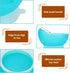 Scooper Bowl with Suction Cup Base, Anti Spill Adaptive Tableware Utensils Disability Aids for Elderly Parkinsons