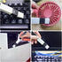 Crevice Gap Cleaning Brush Tool, 6pcs Hand-held Groove Cleaning Tools, 2 in 1 Dustpan Brushes Kit
