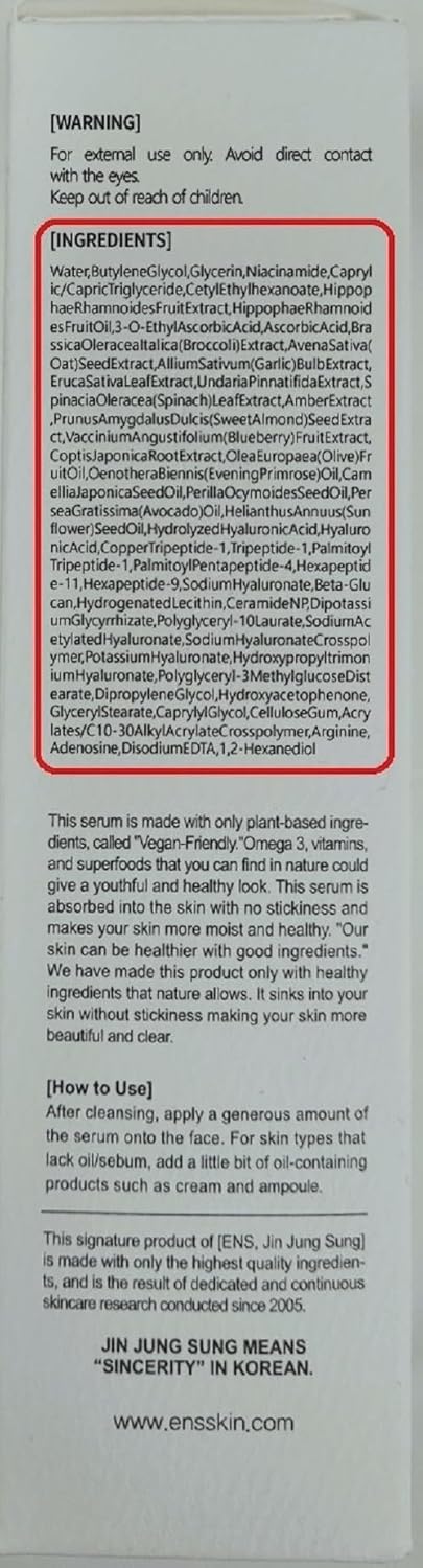 Soothing Non-sticky Face Moisturizer Essence Serum, 5 Oz for Oily Dry Sensitive Skin, 7-Hyaluronic Acids