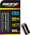 MACORUN CR2 3V Lithium Battery 2 Pack, 935mAh Real Capacity Non-Rechargeable CR2 Battery,