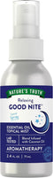 Nature's Truth Good Nite Essential Oil Mist, 2.4 fl oz, Calming Blend for Topical Use, Yoga & Aroma Spray