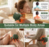 PARADISUS Neck and Shoulder Massager with Heat Cordless Deep Tissue Shiatsu Back Massager for Pain Relief, Wireless