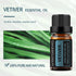 GREENSLEEVES Vetiver Essential Oil, Pure Organic Diffuser Oil 10ml for Massage