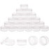 Tiny Cosmetic Containers, 3 Gram 25Pcs Sample Containers with Lids, BPA Free Clear Jars for Makeup, Lotion, Powder