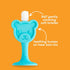 oogiebear Infant-to-Toddler Training Toothbrush - 0-2 years - 360° Soft Silicone, Promotes safe Brushing, Baby & Kids Health - Teddy Bear Design Oral Care - 1 Unit