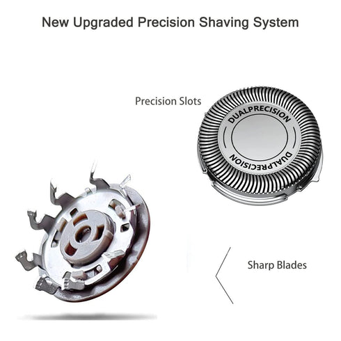 SH30 Replacement Heads for Philips Norelco 3000, Replacement Blades for Series 3000, 2000, 1000, 3500 - New Upgrade