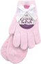 Pink Fuzzy Moisturizing Socks and Gloves Set with Aloe and Vitamin E for Women | Self-Care Gifts