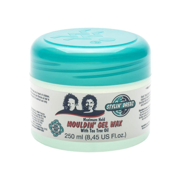 Mouldin' Gel Wax, Loc n Twist Gel with Tea Tree Oil, 250 ml