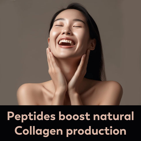 Moisturizer | Hydrating Face Cream for Dry Skin with Collagen Boosting Peptides, Lightweight Silky Texture, Made in