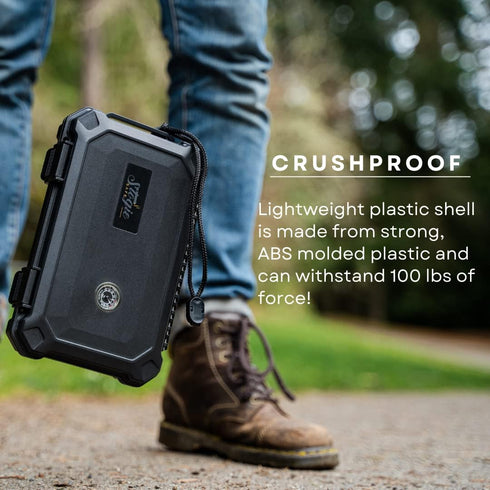 Travel Humidor Cigar Case, Waterproof Crushproof for up to 11 Cigars, Cigar Travel Humidor Case for Men