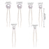 inSowni 26 Pack Gold Wedding Bridal Hair Side Combs + U Shaped Hair Pins Clips for Women Girls Bridesmaids