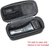 Hermitshell Travel Case for Remington F5-5800 Rechargeable Foil Interceptor Shaving Technology