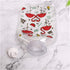 SKUZA 1PC Hot Water Bottle,Winter Portable Transparent Hot Water Bottle Warm Cartoon Hand Warmer Filled Mini