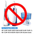 3 Pcs Replacement Heads for Waterpik Water Flossers, Tips for Other Brand Oral Irrigators (Blue Purple Green)