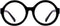 OCCI CHIARI Round Reading Glasses for Women, Fashion Reader 0 1.0 1.5 2.0 2.5 3.0 3.5 (Black, 3.0)