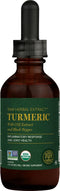 Global Healing Organic Turmeric Curcumin Supplement, 2 Fl Oz - with Black Pepper Extract for Joint Mobility Relief