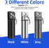 2 Pack Small Pocket Pill Box Keychain, Portable Mini Aluminium Pill Organizer Case for Outdoor Camping Travel