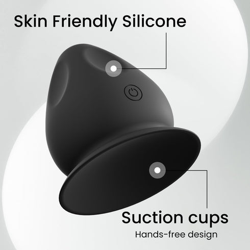 MANFLY Mountable Massage Ball with Suction Base, Sports Relaxation Muscle Massage Tool, Deep Tissue Trigger Point