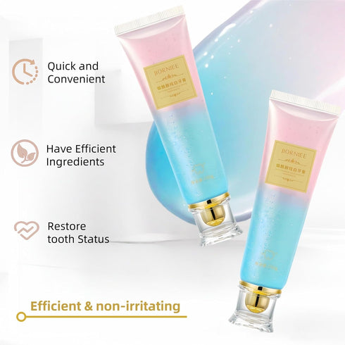 THZCU (1Pcs) Niacinamide Whitening Toothpaste, Fresh Breath Deep Cleaning Triple Stain Removal Radiant Whitening