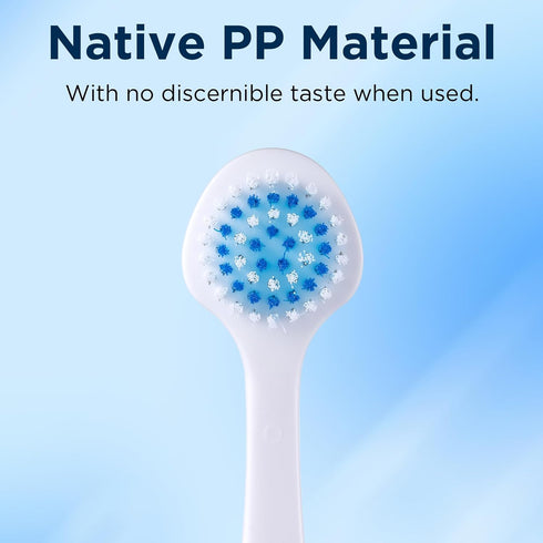 Tongue Brush (6 Pack), Tongue Cleaner for Adults & Kids, Essential Oral Hygiene Tool