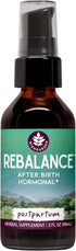 WishGarden Herbs ReBalance After Birth Hormonal Supplement with Vitex Berry & Motherwort, 2oz for Postpartum Balance
