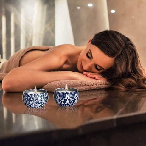 Onebird Set 16 Set,Natural of Scented Candle Gift Pure Soy Wax Aromatherapy Candles Essential Oils for Home and Women
