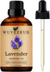 Lavender Essential Oils Organic, 60ML Pure and Natural for Aromatherapy Diffuser - Lavender /2 Fl Oz