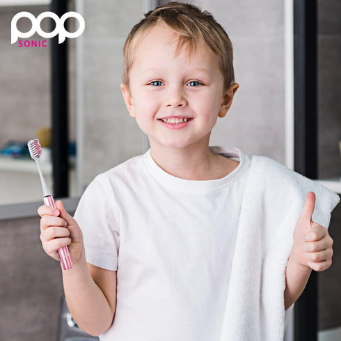 Pop Sonic Pack Go Plus Sonic Toothbrushes + Bonus for Adults w/Electric Toothbrush Case - Electric Toothbrush