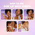 Shark Tank Lip Wax Strips - 24 Hypoallergenic Waxing Strips for Hair Removal on Upper Lip, Chin, Eyebrows