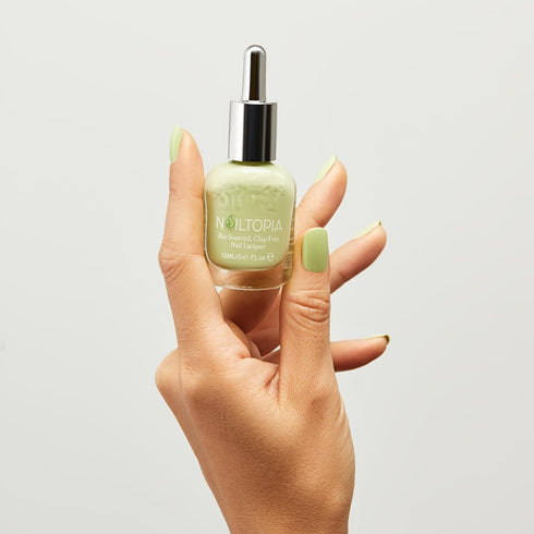 Nailtopia Juice Cleanse Plant-Based Chip Free Nail Lacquer - Non Toxic, Long-Lasting, Strengthening Polish - 0.41oz