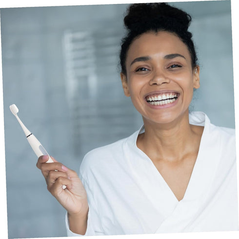 Wakauto Electric Toothbrush with Soft Bristles Battery Powered Oral Care Brush for Adults Ergonomic Design