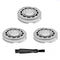 SH60 Replacement Heads for Philips Norelco 6000, Compatible with S6810, S6820, S6850, S6880/81, 3Pack