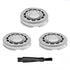 SH60 Replacement Heads for Philips Norelco 6000, Compatible with S6810, S6820, S6850, S6880/81, 3Pack
