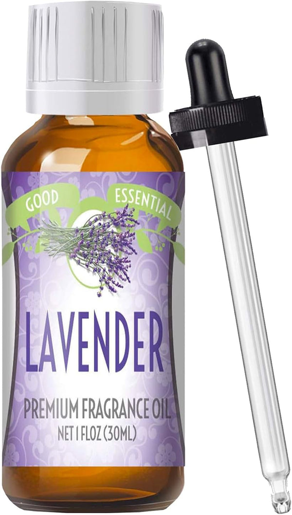 Good Essential Professional Lavender Fragrance Oil 30ml for Diffuser, Candles, Soaps, Lotions, Perfume