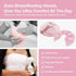Hot/Cold Breast Gel Bead Ice Packs, Relief for Breastfeeding, Nursing Pain, 2 Pack (Pink)