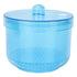Portable Nail Art Cleaning Box, Nail Sterilizer Box for Manicure Tools, Cleaning Container for Accessories (Blue)