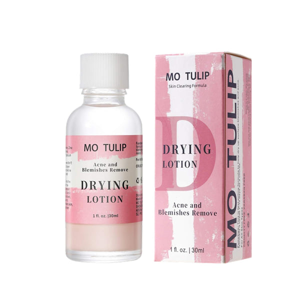 MO TULIP Acne Drying Lotion - Overnight Acne Spot Treatment for Face and Body, 1OZ Pimple Lotion