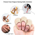 Finger Arthritis Sleeves (30Pcs), Elastic Thumb Splint Brace Support for Joint Pain Relief, Breathable Finger Tape