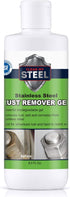 Heavy-Duty Industrial Rust Stain Remover - Metal Cleaner Gel for Stainless Steel, No Scrubbing Needed (8.5 oz)